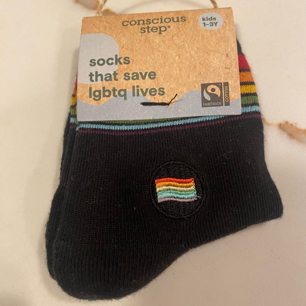Pride LGBTQ Toddler socks